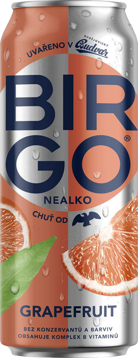 Produktbild von Budweiser Budvar - Birgo Grapefruit