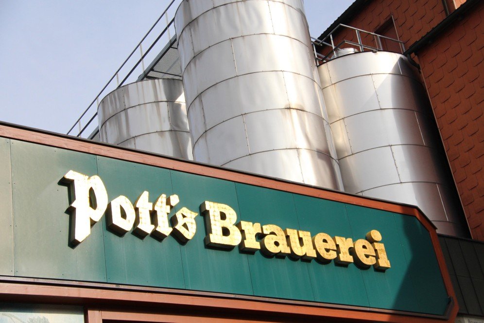 Pott's Naturpark Brauerei brewery from Germany