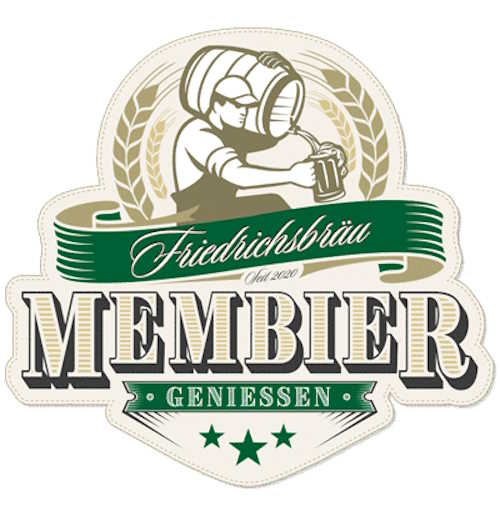 Logo von Membier - Friedrichsbräu Brauerei