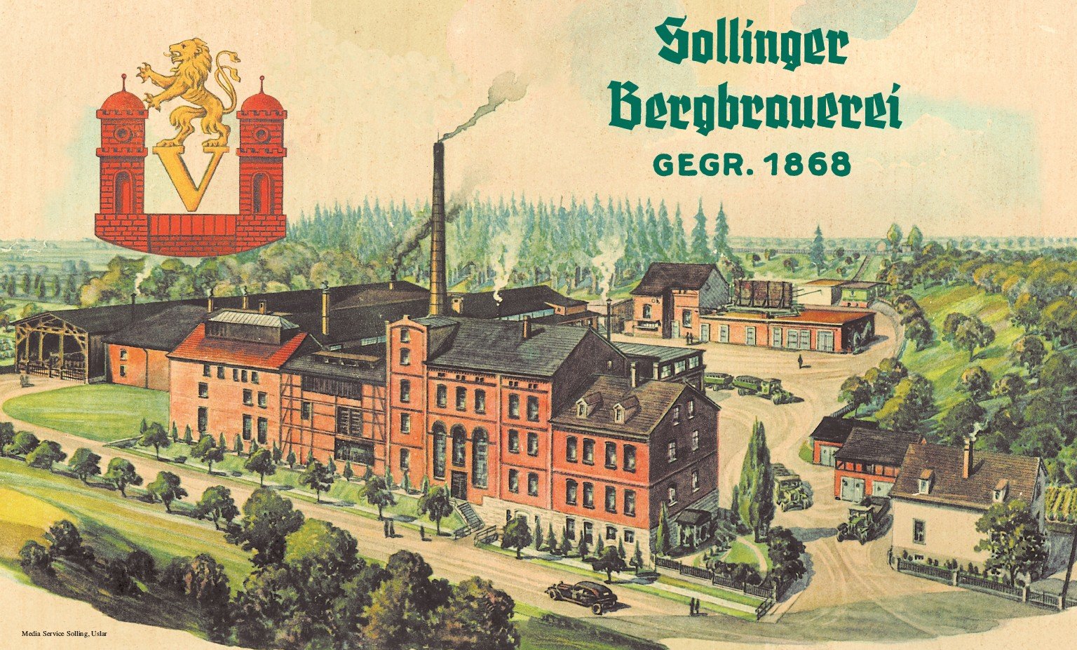 Privatbrauerei Bergbräu brewery from Germany