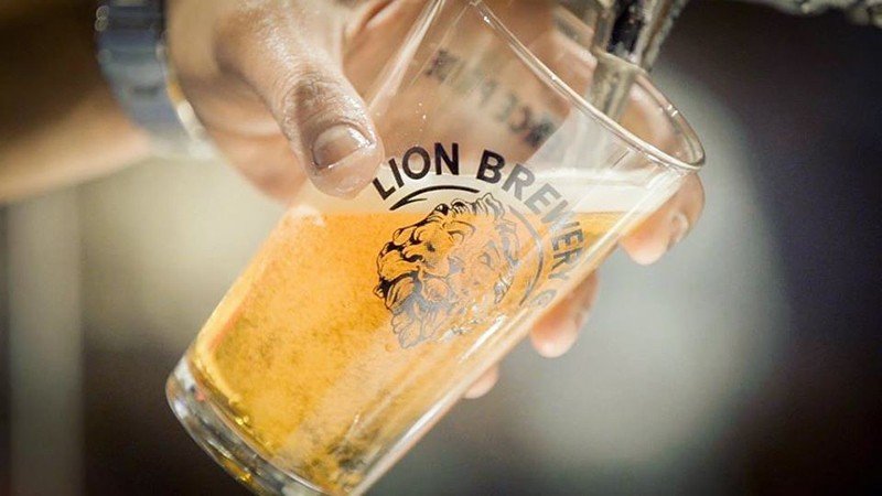 Lion Brewery Brauerei aus Singapur