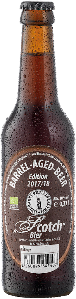 Produktbild von Liebharts Bio Barrel Aged Scotch Bier 2017/18