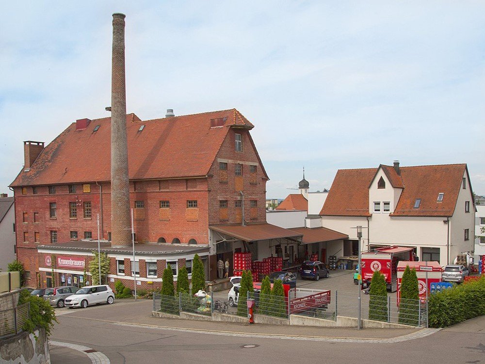 Kronen-Brauerei Laupheim brewery from Germany