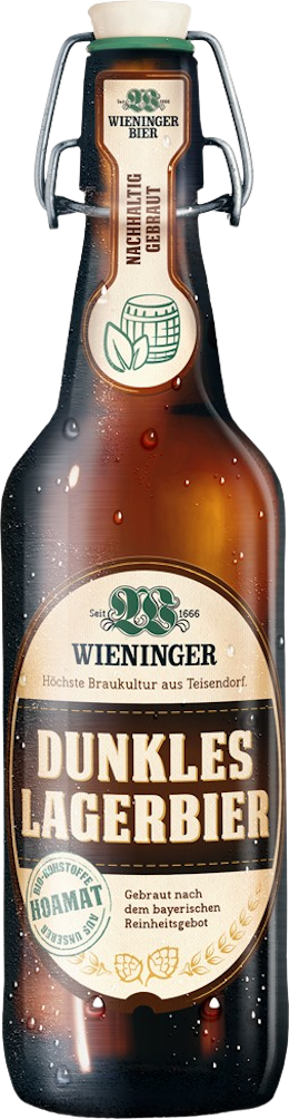 Product image of Wieninger - Dunkles Lagerbier naturtrüb