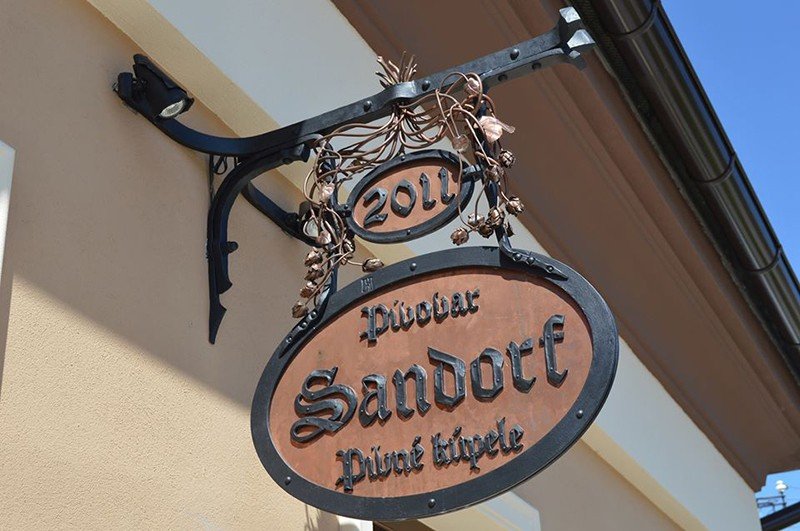 Pivovar Sandorf brewery from Slovakia