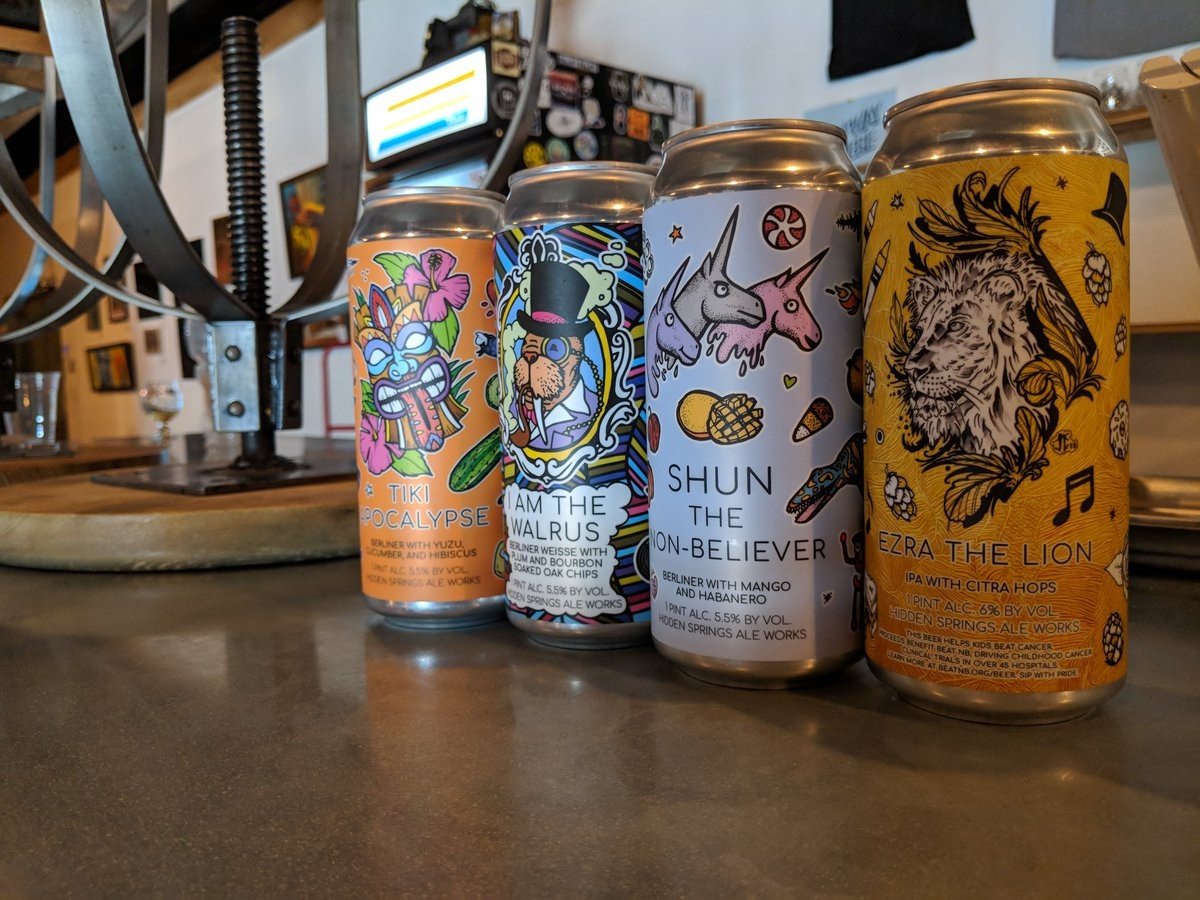 Hidden Springs Brauerei aus Vereinigte Staaten