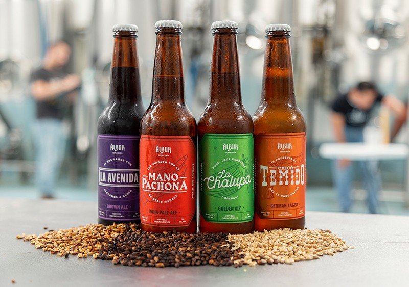 Cerveceria Albur brewery from Mexico