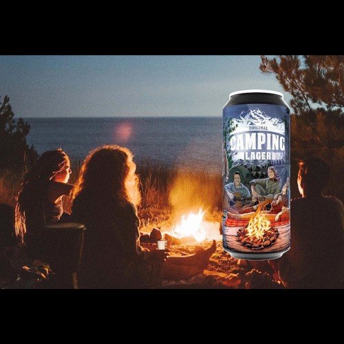 Camping Lager Brauerei aus Österreich