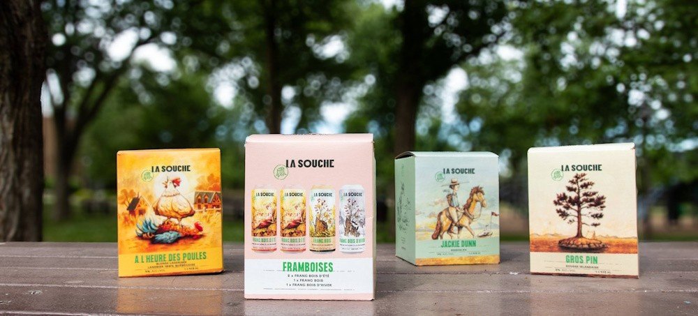Microbrasserie La Souche brewery from Canada