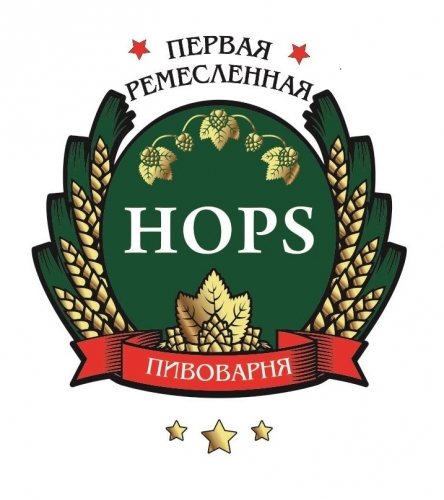 Logo of First Craft Brewery Hops (Первая Ремесленная Пивоварня Hops) brewery