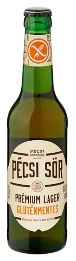 Produktbild von Brauerei Pecsi Soerfoezde (Pécsi Sörfőzde) - Premium Lager Glutenmentes