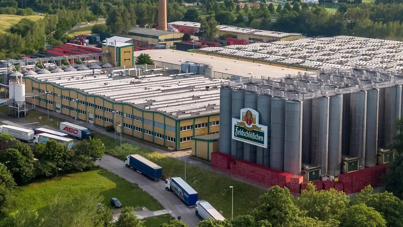 Feldschlößchen Aktiengesellschaft Dresden brewery from Germany