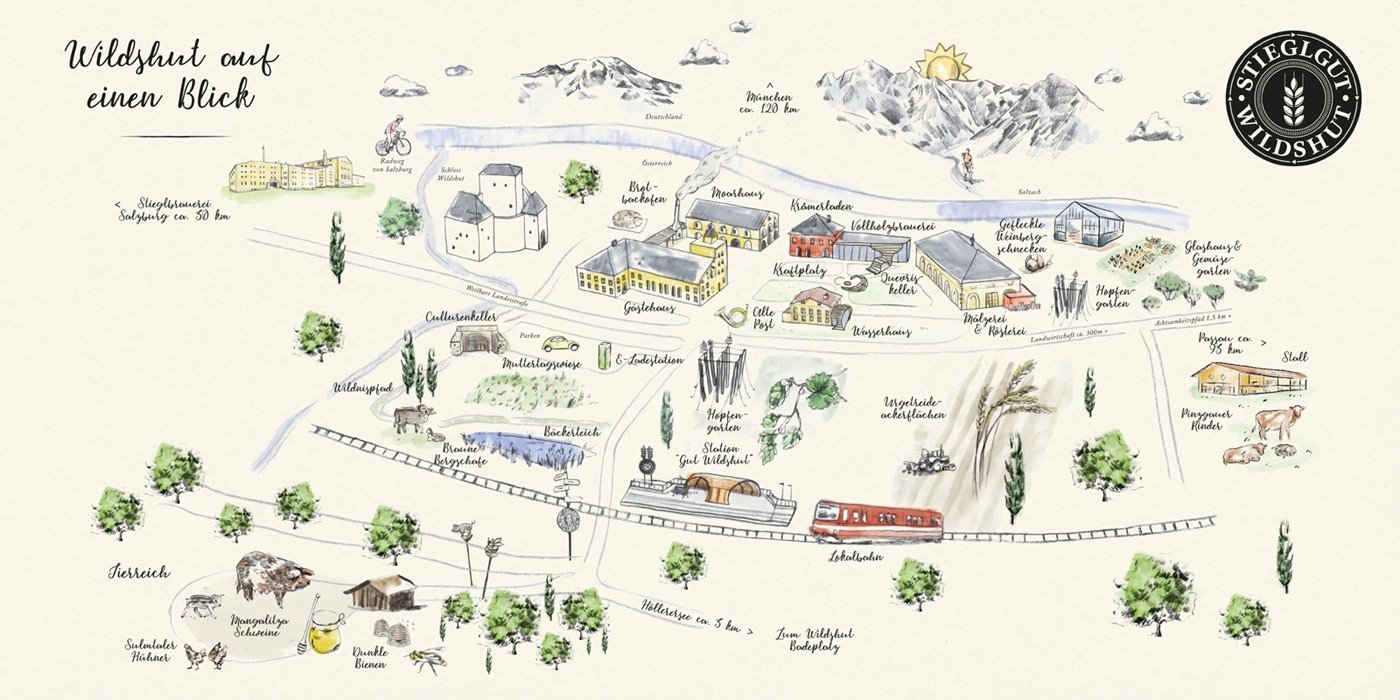 Stiegl-Gut Wildshut Brauerei aus Österreich