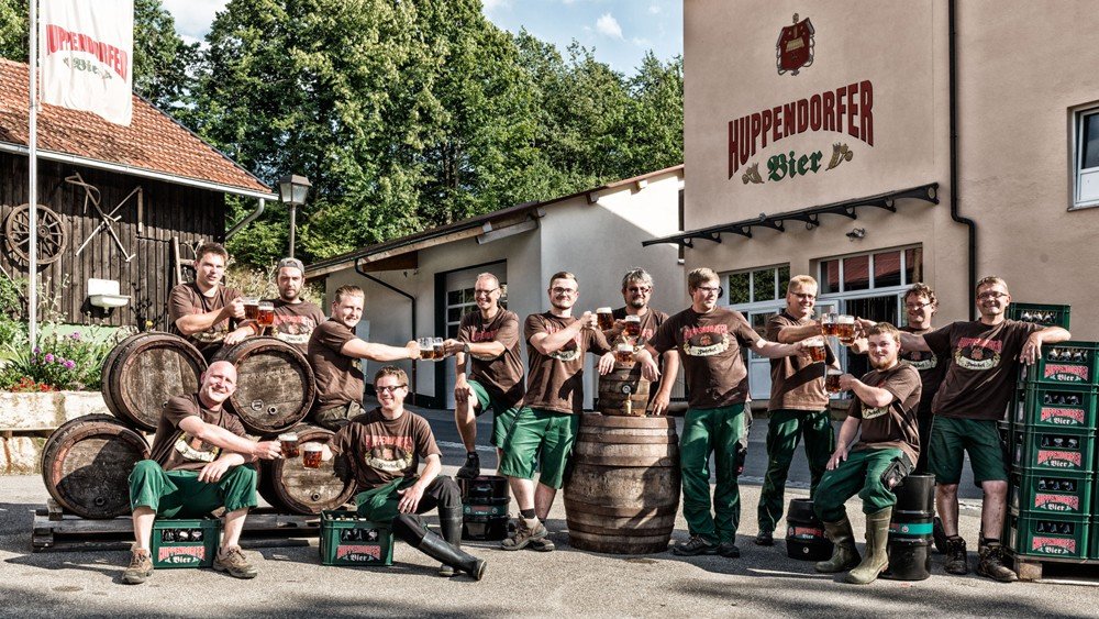 Brauerei Grasser Huppendorfer Bier brewery from Germany