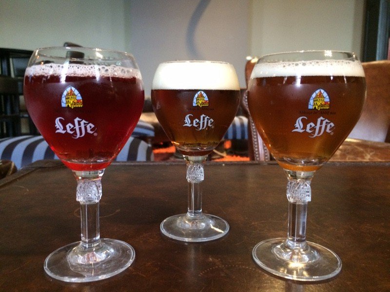 Leffe brewery from Belgium