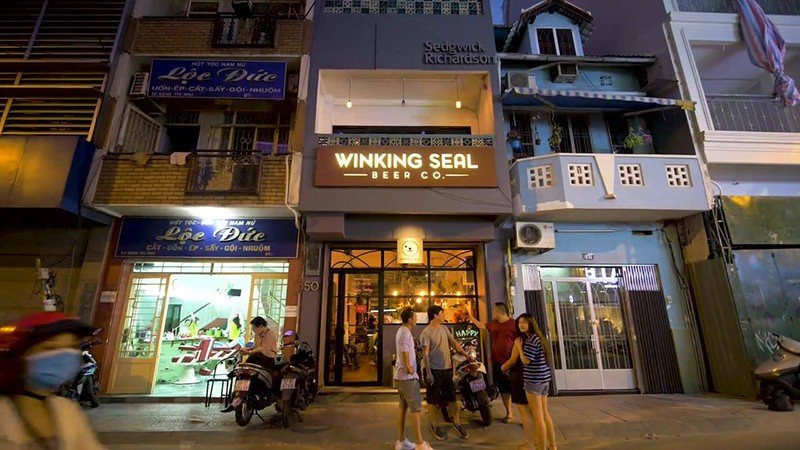 Winking Seal Beer brewery from Vietnam