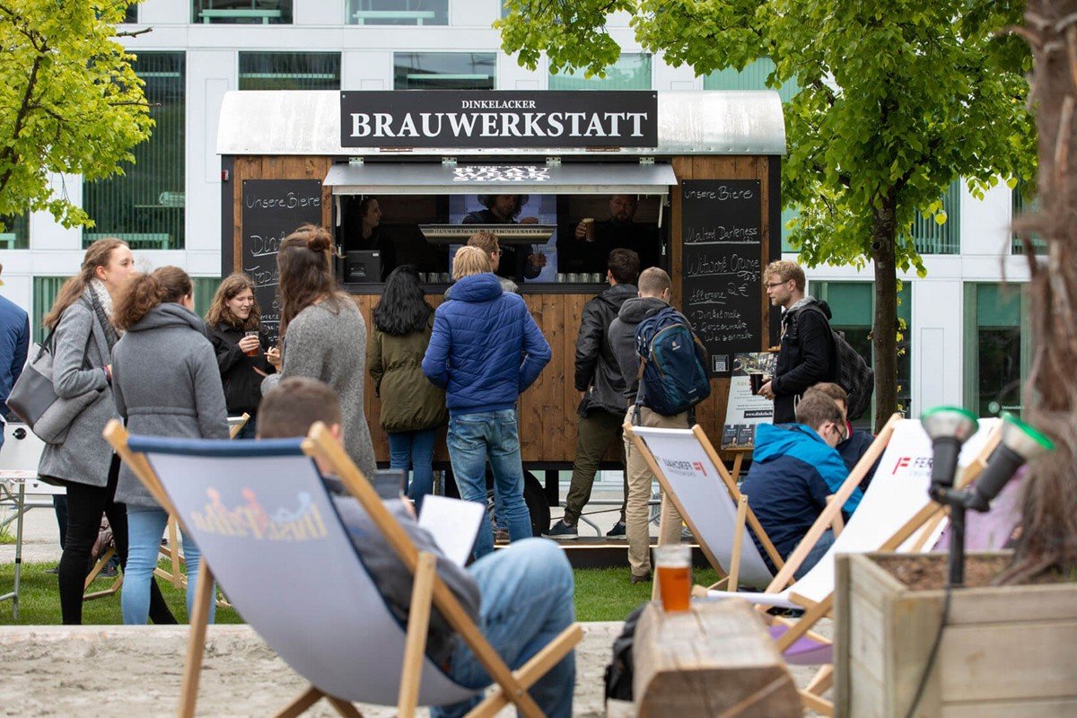Dinkelacker-Schwaben Bräu brewery from Germany