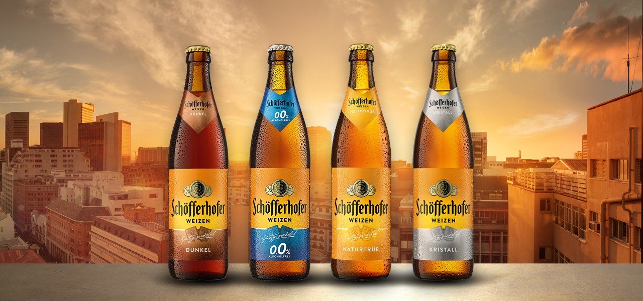 Schöfferhofer Weizen brewery from Germany