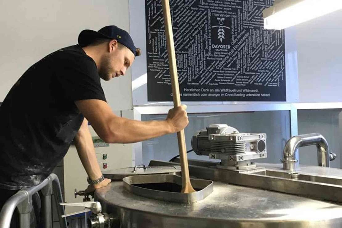 Davoser Craft Beer brewery from Switzerland