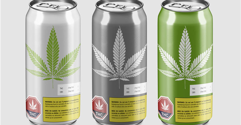 Cannabis-Getränke in ganz Kanada auf dem Markt 
