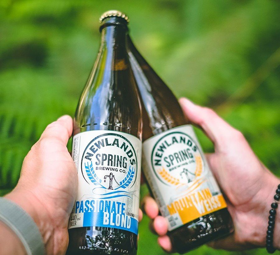 Newlands Spring Brewing Co. brewery from South Africa