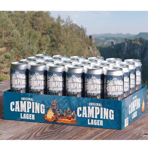 Camping Lager Brauerei aus Österreich
