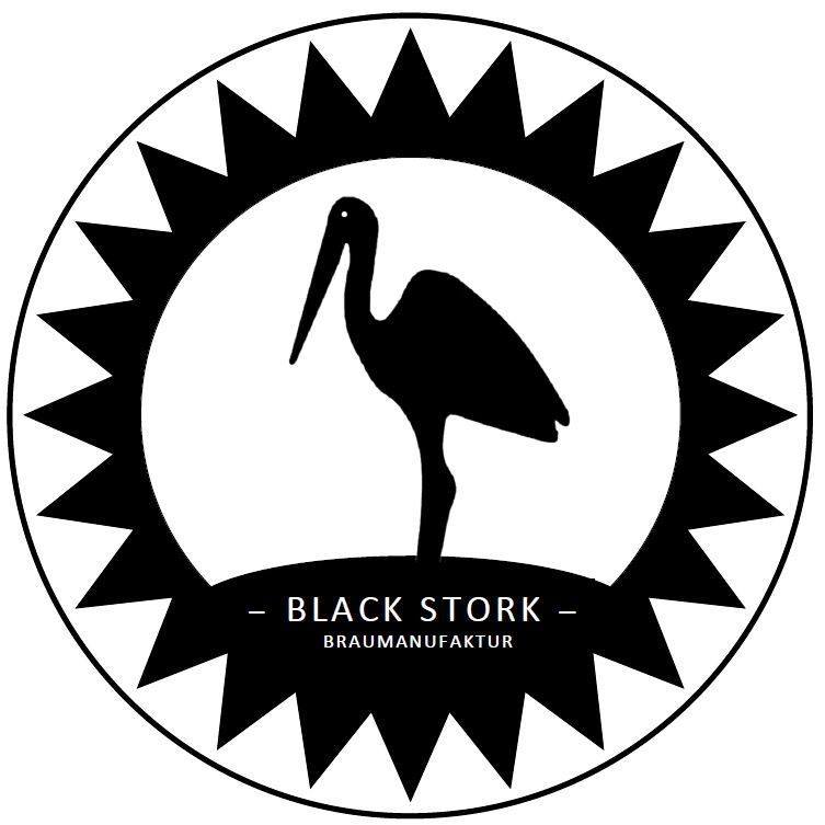 Logo von Black Stork Braumanufaktur Brauerei