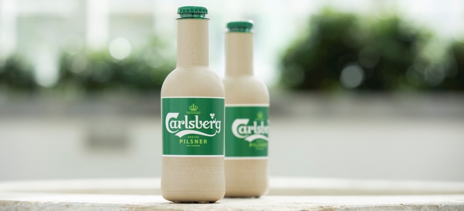 Carlsbergs Green Fibre Bottle