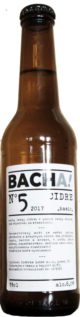 Produktbild von Bacha Cider and Most 5 BASIC