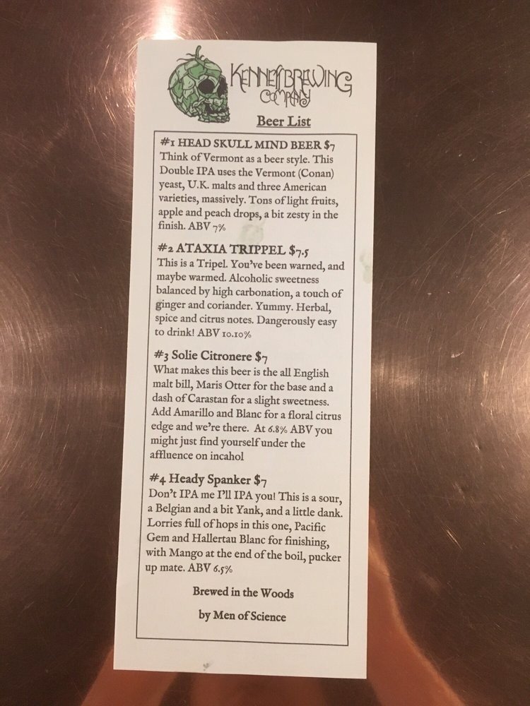 Kennett Brewing Brauerei aus Vereinigte Staaten