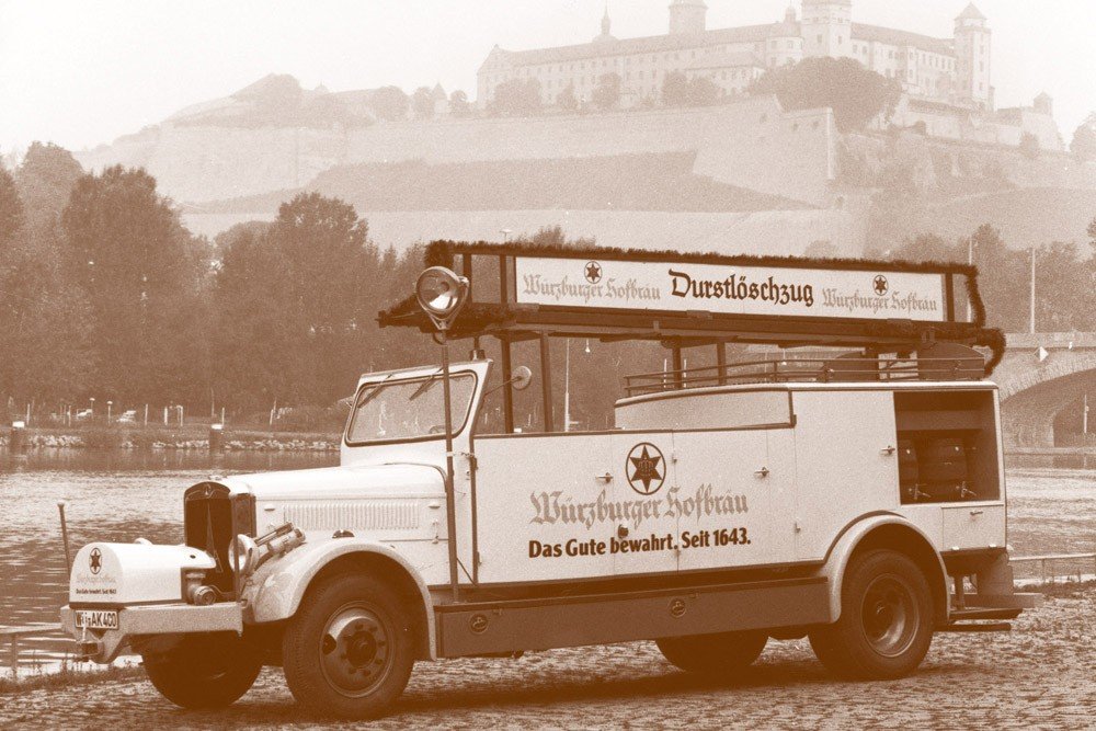 Würzburger Hofbräu brewery from Germany