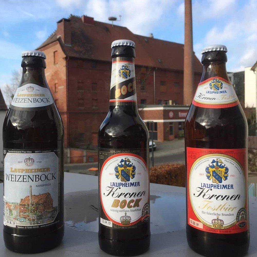Kronen-Brauerei Laupheim brewery from Germany