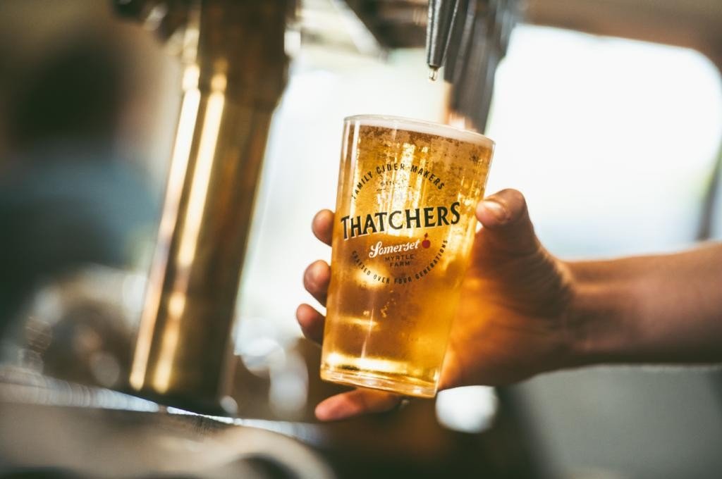 Thatchers Cider Brauerei aus Vereinigtes Königreich