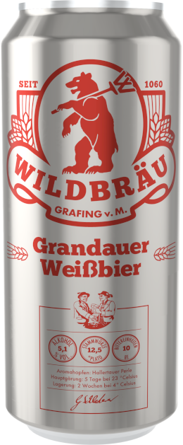 Produktbild von Wildbräu - Grandauer Weißbier Can